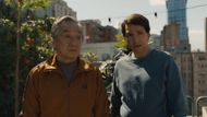 Jackie Chan and Ralph Macchio train the new karate kid in Karate Kid: Legends. (Image via Sony Pictures Entertainment)